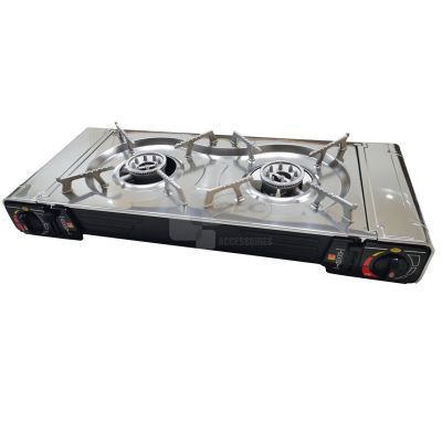 Réchaud à gaz portable 2 feux